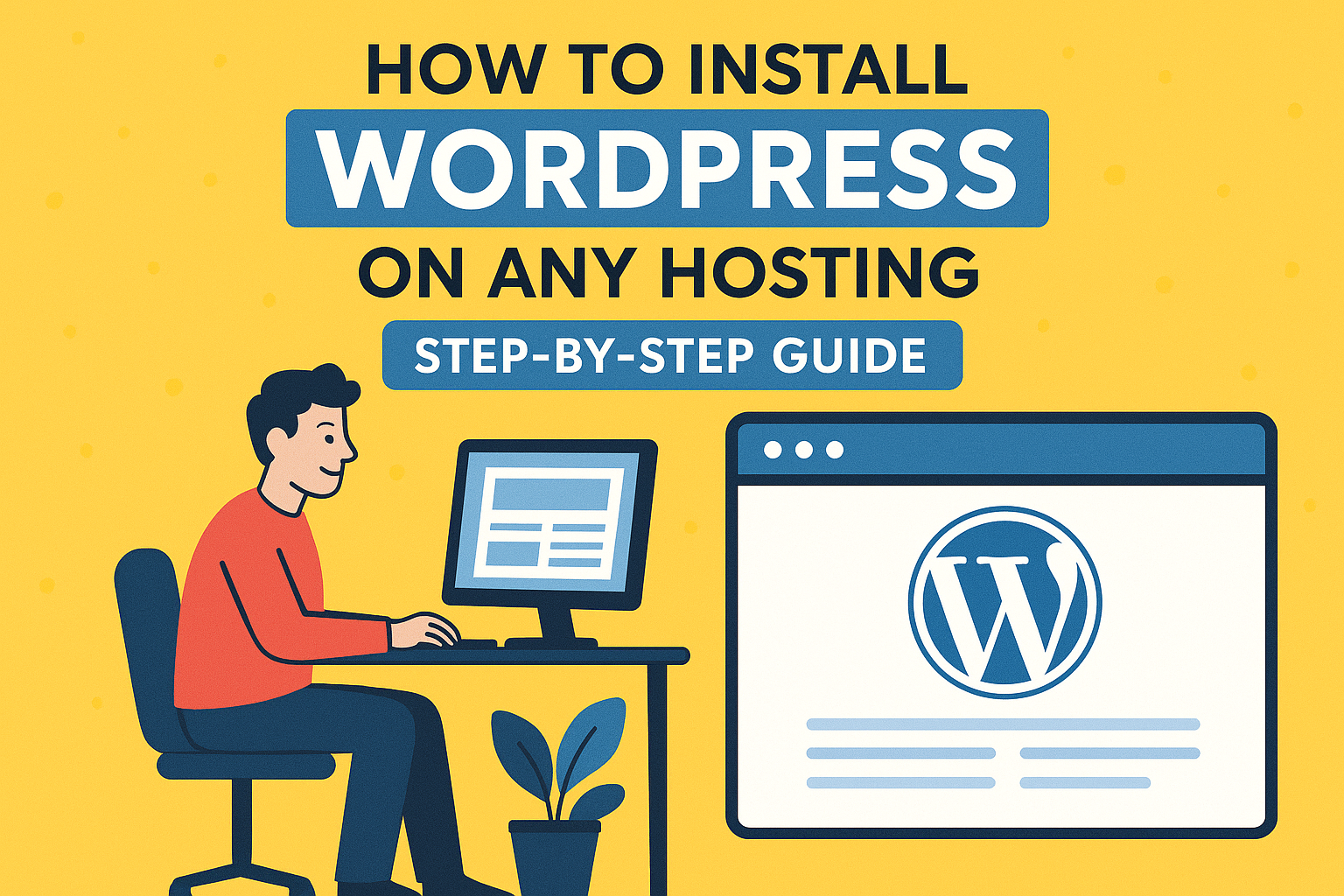 How to Install WordPress on Any Hosting (Step-by-Step Guide)